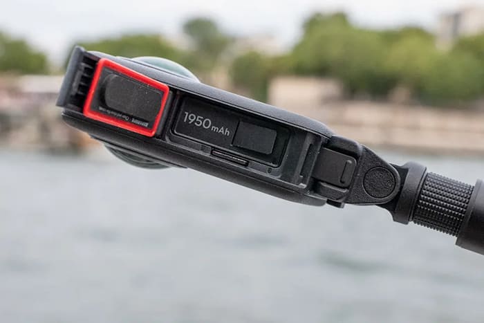 DJI Osmo 360 sở hữu viên pin dung lượng cao