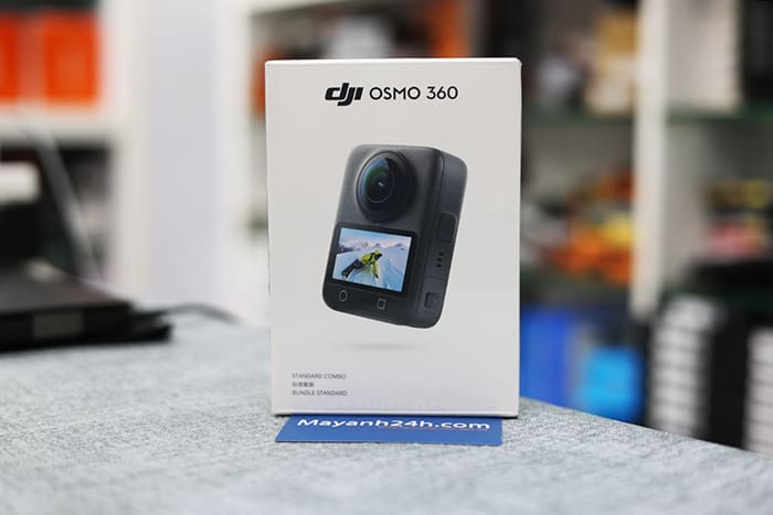 Hình ảnh thực tế DJI Osmo 360 chụp tại Mayanh24h