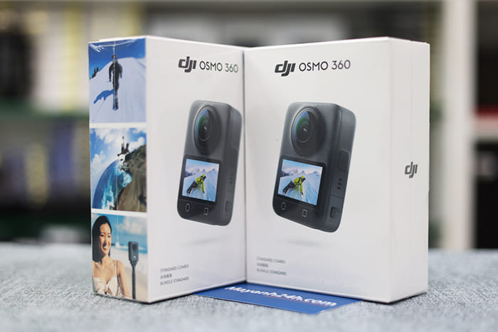 Ảnh chụp thực tế DJI Osmo 360 tại Mayanh24h