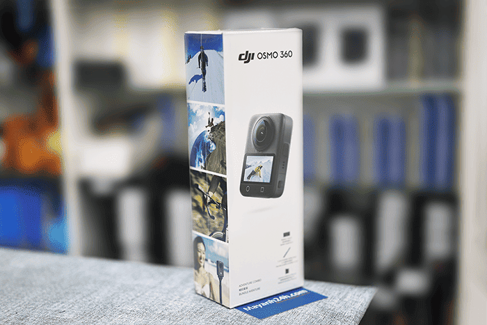Pin của DJI Osmo 360 có thể quay liên tục tới 100 phút
