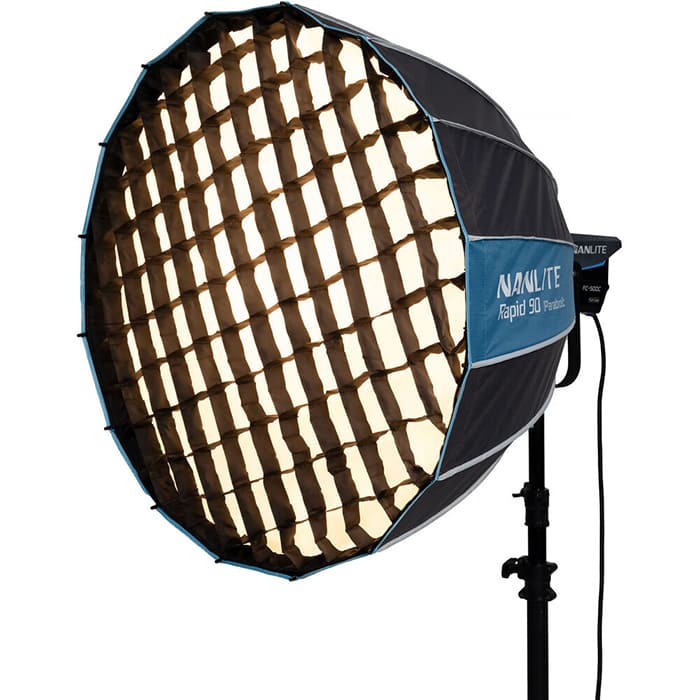 Softbox Nanlite Rapid Parabolic SB-RP90 sử dụng ngàm Bowens phổ biến