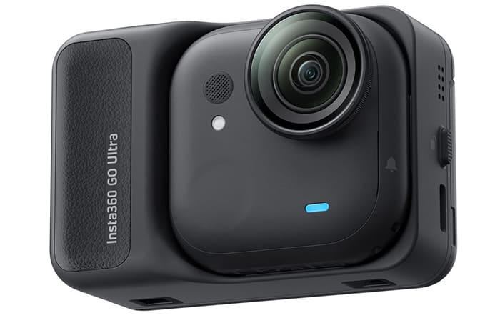 Insta360 GO Ultra là chiếc action camera thế hệ mới với trọng lượng chỉ 53 Gram