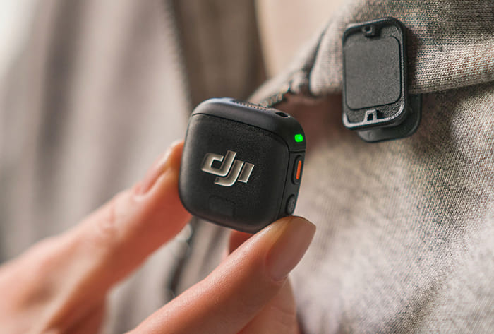 DJI mic 3 hỗ trợ ghi âm nội bộ 32-bit float, đồng thời tạo bản chính và bản dự phòng