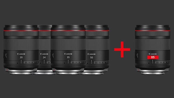 Canon RF 85mm f/1.4L VCM dự kiến sẽ có kích thước tương tự các VCM prime trước đó