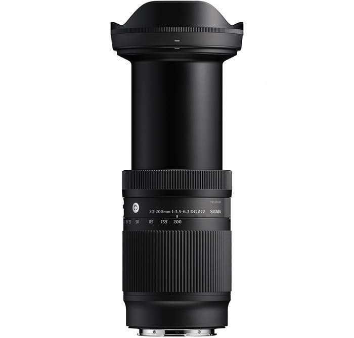 Sigma 20-200mm F3.5-6.3 DG Contemporary được trang bị mô-tơ High-response Linear Actuator (HLA)