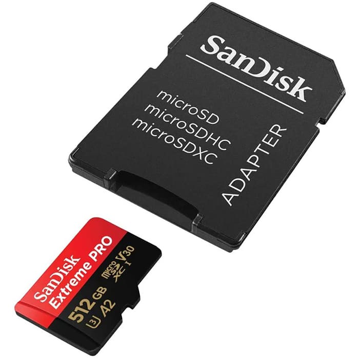 SanDisk Extreme Pro V30 A2 512GB được trang bị công nghệ tiên tiến cho phép đạt tốc độ đọc tối đa 200MB/s