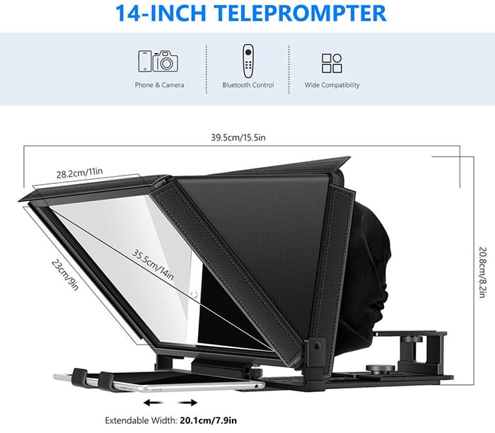 Điểm mạnh của Neewer X12 nằm ở thiết kế gấp gọn tiện lợi
