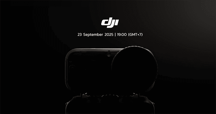 DJI Osmo Nano dự kiến sẽ được ra mắt vào 19h00 ngày 23/09