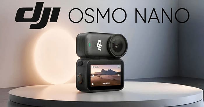 DJI Osmo Nano được xem là lời đáp trả trực diện với dòng Insta360 GO