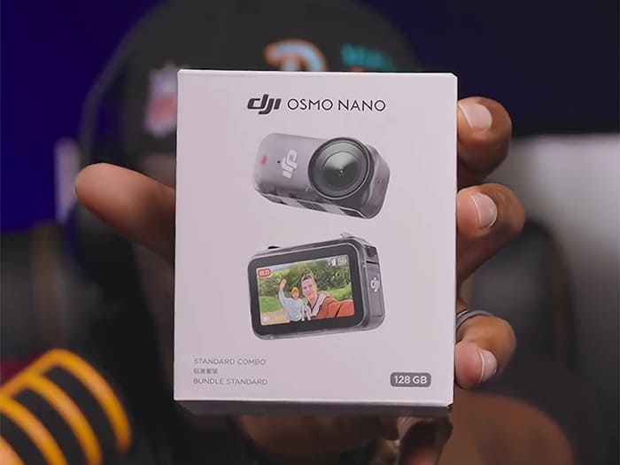 Hình ảnh hộp đựng DJI Osmo Nano rò rỉ trên Internet