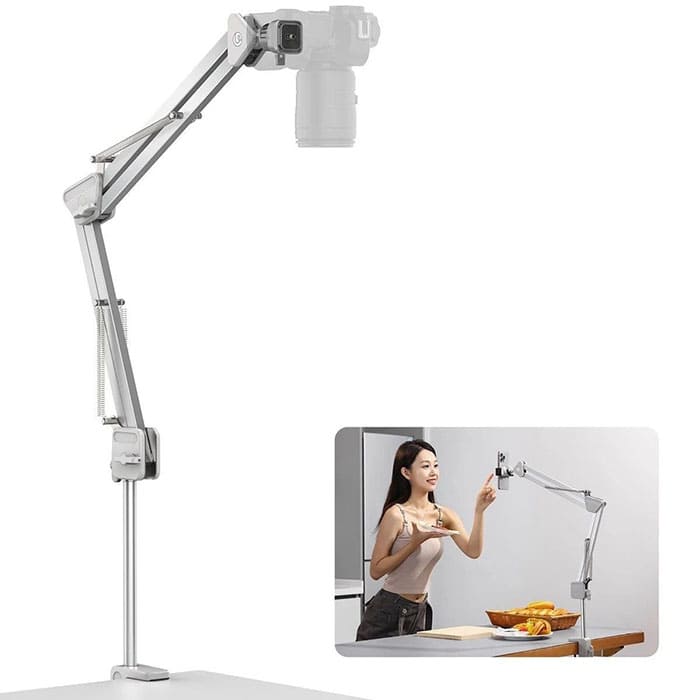Tay Arm Topshot Ulanzi TH04 là phụ kiện không thể thiếu dành cho những ai yêu thích quay overhead, chụp flatlay