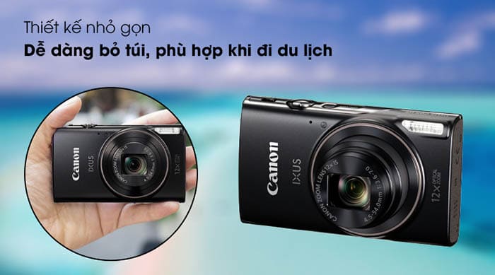 Canon IXUS 285 HS là chiếc máy ảnh kỹ thuật số được thiết kế dành riêng cho những ai yêu thích sự nhỏ gọn