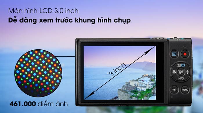 Canon IXUS 285 HS mang đến chất lượng hình ảnh sắc nét, độ chi tiết cao và màu sắc chân thực
