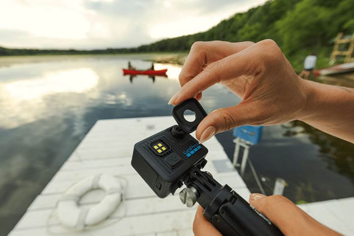 Công nghệ HyperSmooth Stabilization trên GoPro LIT HERO giúp loại bỏ hoàn toàn rung lắc khi quay