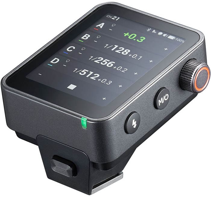 Với màn hình cảm ứng màu 2.4 inch cực nhạy, Godox X3 Pro mang đến trải nghiệm điều khiển trực quan