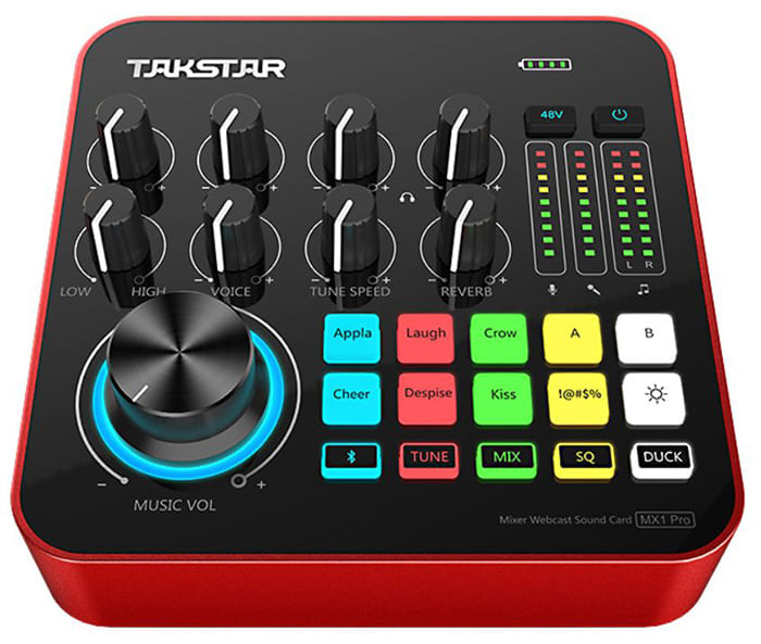 Sound card giúp lọc tạp âm, xử lý giọng nói trong trẻo và cân bằng âm lượng