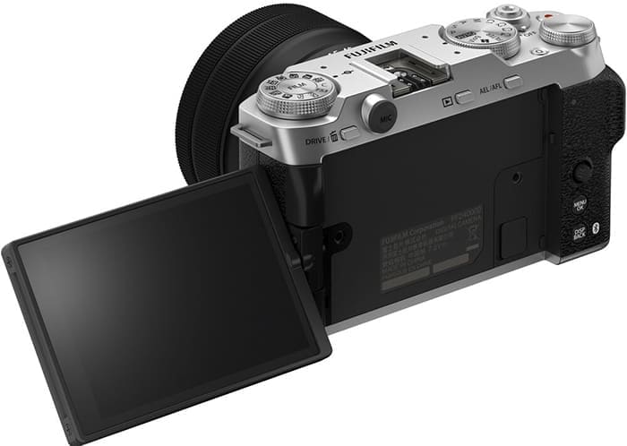 Fujifilm X-M5 hỗ trợ Wi-Fi, Bluetooth, Micro HDMI, USB Type-C và cổng 3.5mm cho micro & tai nghe