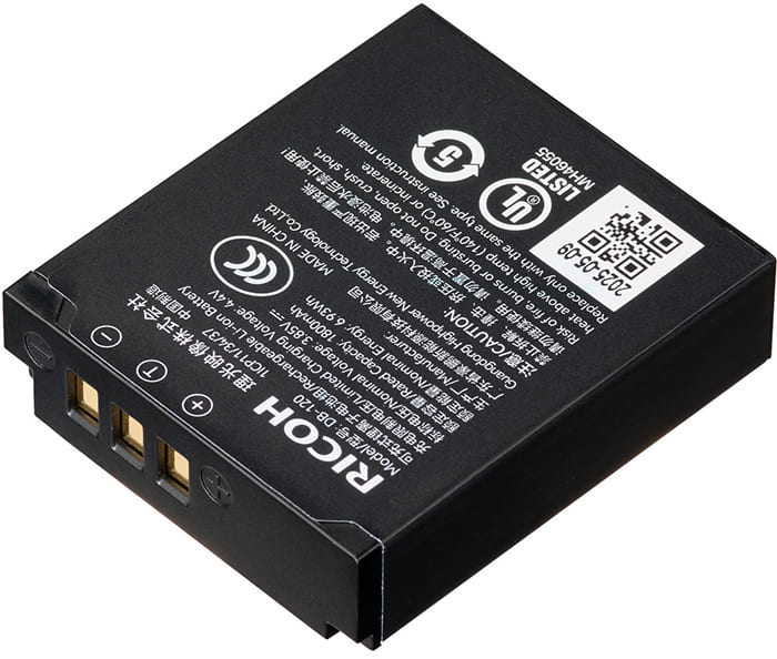 Pin Ricoh DB-120 là giải pháp năng lượng đáng tin cậy dành riêng cho dòng máy ảnh Ricoh GR IV