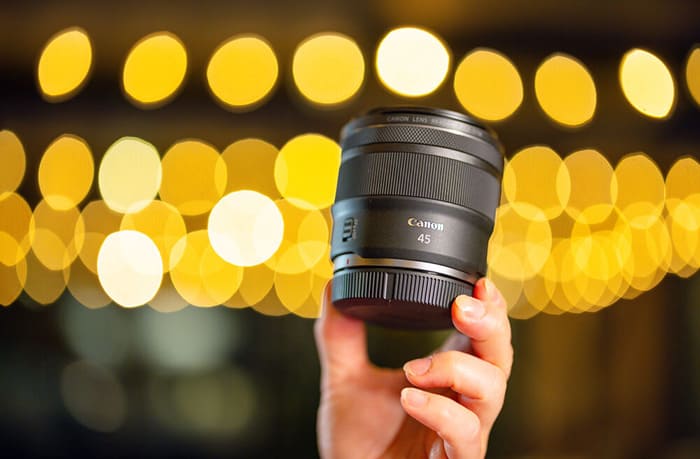 Canon RF 45mm F/1.2 STM là ống kính prime nhỏ gọn, nhẹ và cực kỳ linh hoạt