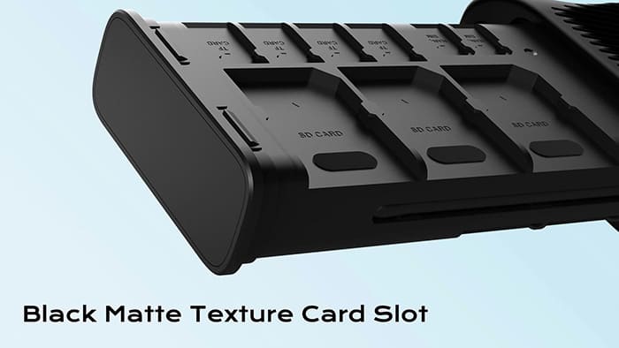 Đầu đọc thẻ Homan được chế tạo với khung hợp kim nhôm nguyên khối kết hợp lớp vỏ silicone đàn hồi