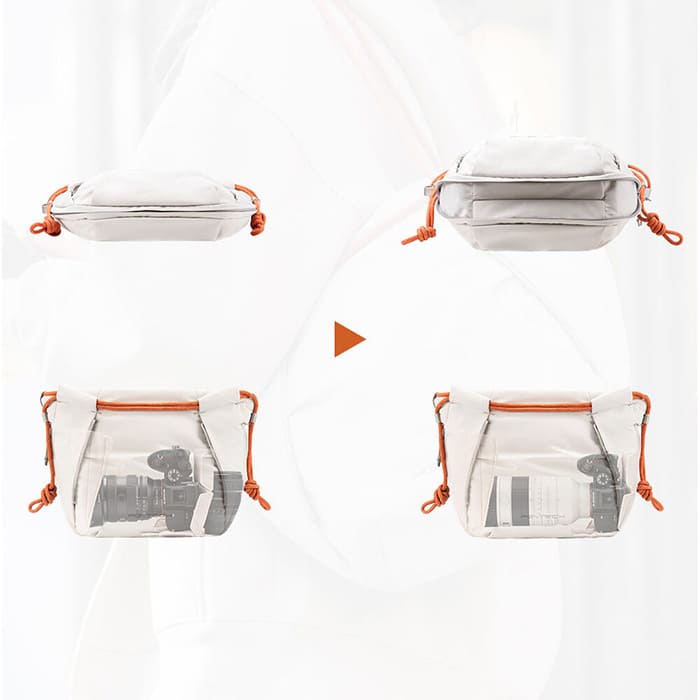 PGYTECH OneGo Rope Strap (Mist) gây ấn tượng mạnh với khả năng lưu trữ linh hoạt và bảo vệ thiết bị tối ưu