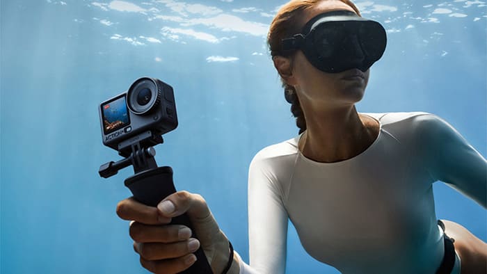 DJI Osmo Action 6 có khả năng hoạt động ở độ sâu 20 mét