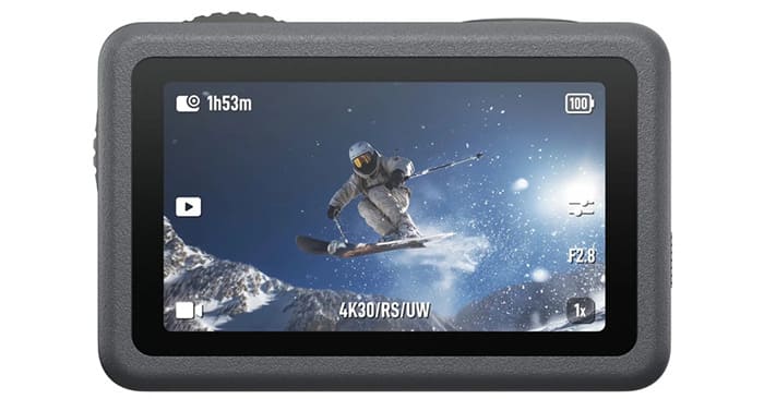 DJI Osmo Action 6 hỗ trợ quay phim 4K ở tốc độ 120fps cả ở tỉ lệ 16:9 lẫn 4:3