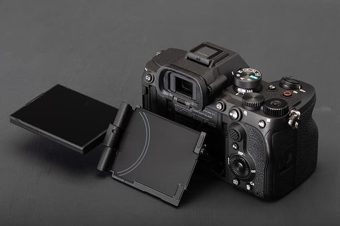 Sony A7 Mark V giữ thiết kế body quen thuộc của dòng A7 với nhiều vòng xoay vật lý và khả năng tùy chỉnh sâu