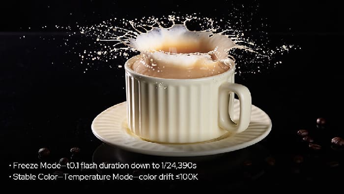 Godox AD300Pro II mang đến dải công suất mở rộng từ 1/1024 đến 1/1 tương đương 10 stop