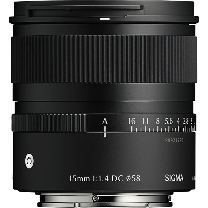 Sigma 15mm F/1.4 DC Contemporary được thiết kế để phối hợp hài hòa với các ống kính f/1.4 dòng DC khác của Sigma