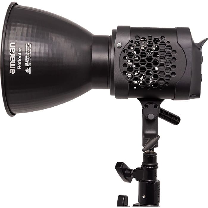 Đèn Amaran Halo 300x Bi-Color được trang bị ngàm Bowens kim loại kích thước đầy đủ