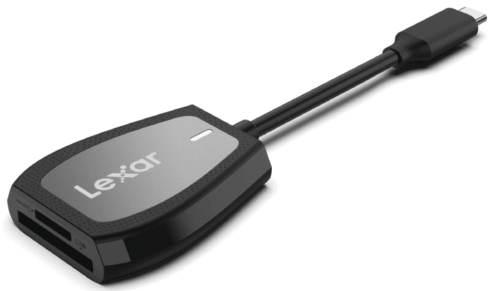 Đầu đọc thẻ được trang bị cổng USB Type-C với khả năng cắm đảo chiều tiện lợi, mang lại trải nghiệm plug-and-play nhanh chóng