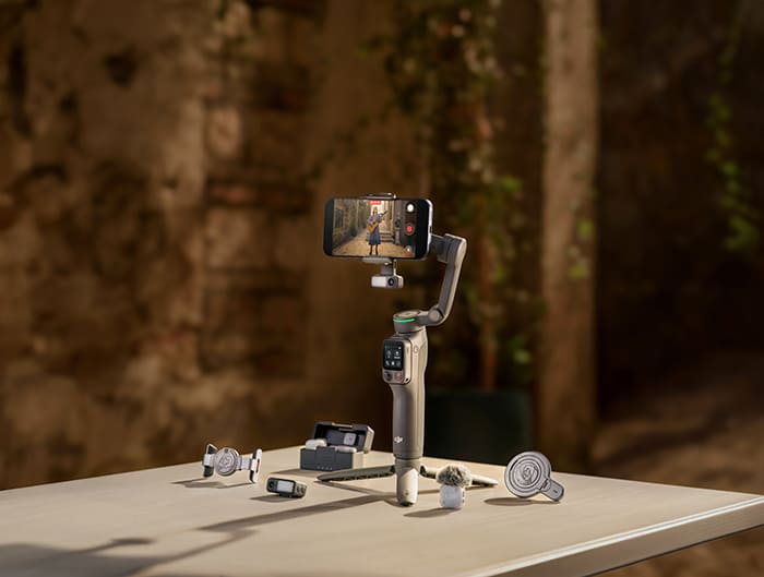 DJI Osmo Mobile 8P được phát triển theo triết lý “all-in-one”, mang đến trải nghiệm quay dựng tiện lợi