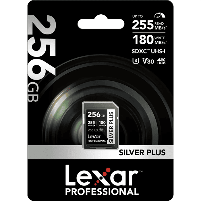 Thẻ nhớ SD Lexar Professional Silver PRO UHS-I U3 256GB giúp rút ngắn thời gian truyền tải dữ liệu
