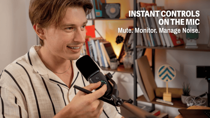 amaran Mic sử dụng capsule dynamic 30mm với hướng thu supercardioid