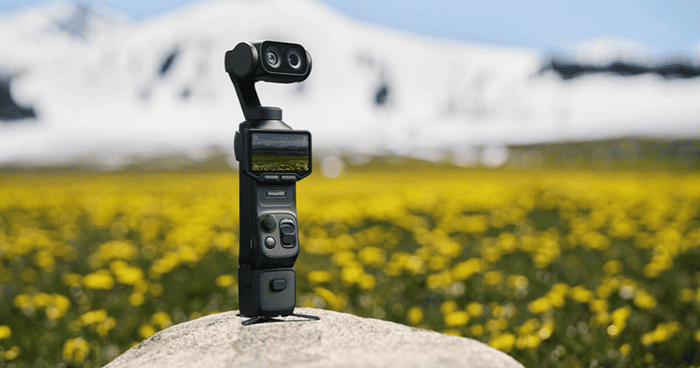 Insta360 Luna Ultra được trang bị hai camera với tiêu cự và cảm biến khác nhau