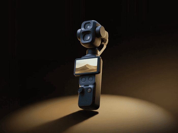 DJI Pocket 4P được trang bị màn hình kích thước 2 Inch