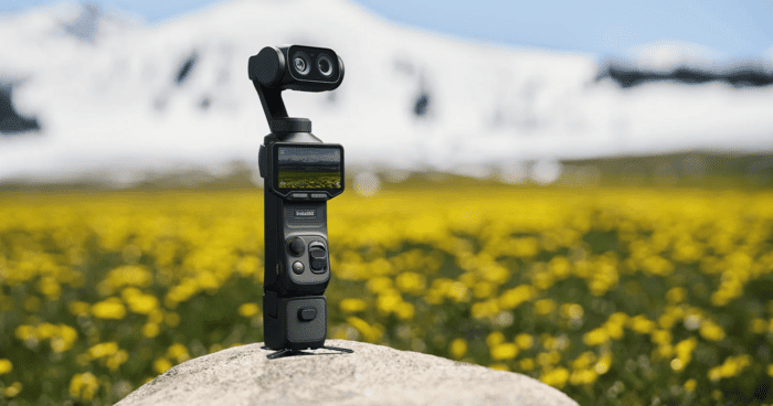 Insta360 Luna Ultra kết hợp chống rung 3 trục cơ học và điện tử để kiểm soát độ ổn định của hình ảnh