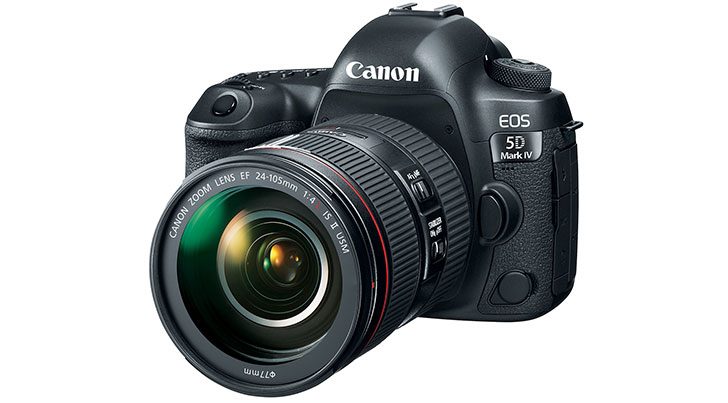 Chính thức ra mắt Canon EOS 5D Mark IV, quay 4K, cảm biến 30MP
