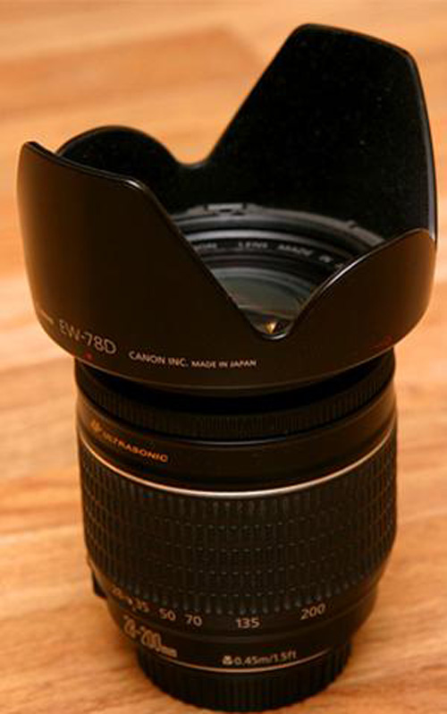 Hood Canon EW78D for Canon 28-200 f/3.5-5.6 USM