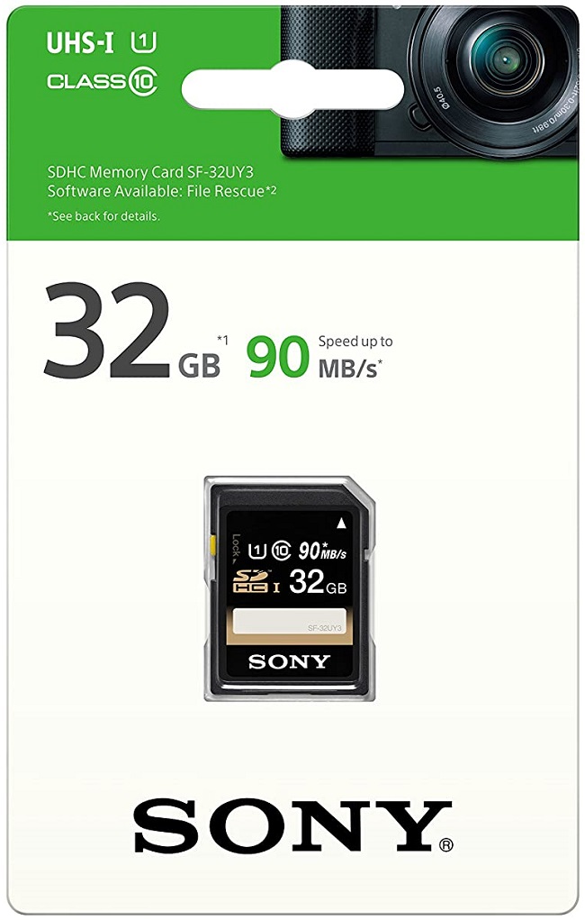 Thẻ nhớ Sony SDHC 32GB 90Mb/70Mb/s