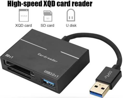 Đầu đọc thẻ XQD USB 3.0 500Mb/s