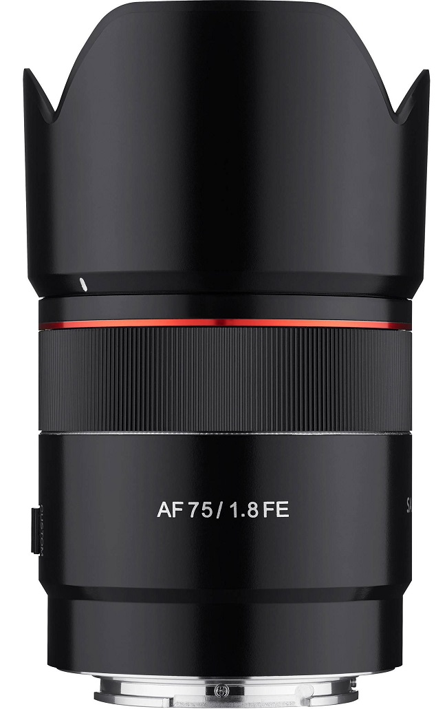 Samyang AF 75mm f/1.8 for Sony FE