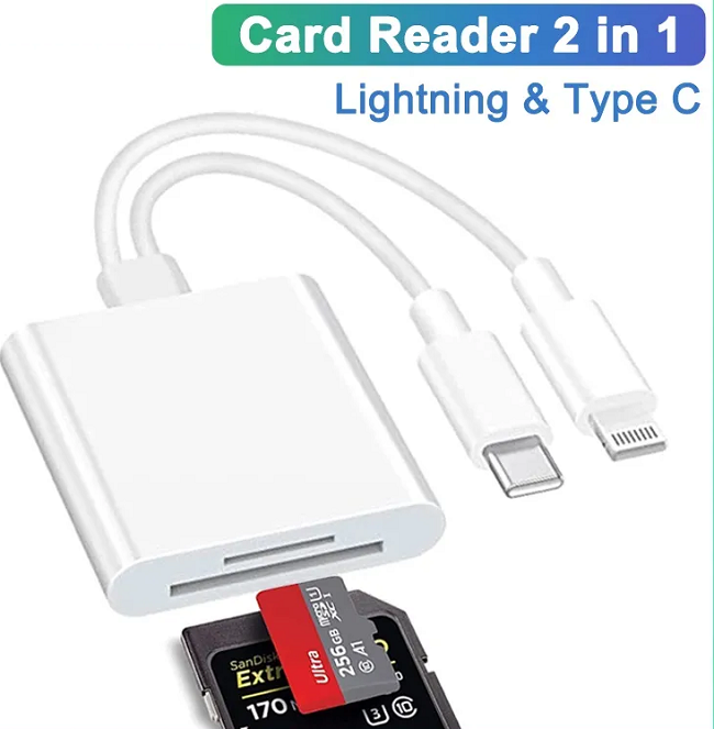 Đầu đọc thẻ Lightning/Type-C