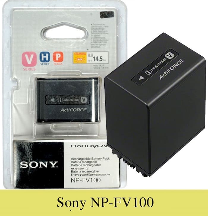 Pin Sony NP-FV100