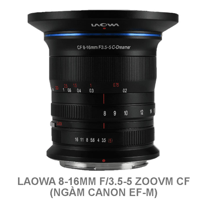 Laowa 8-16mm f/3.5-5 Zoom CF for Canon EF-M