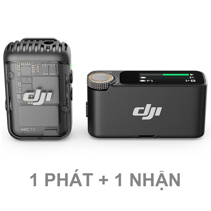 Microphone Wirreless DJI 2 (Mic Đơn) | Microphone DJI | Micro thu