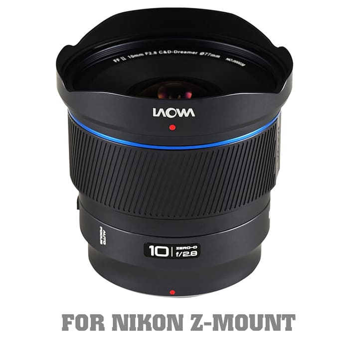 Laowa 10mm f/2.8 Zero-D FF Auto Focus for Nikon Z-mount