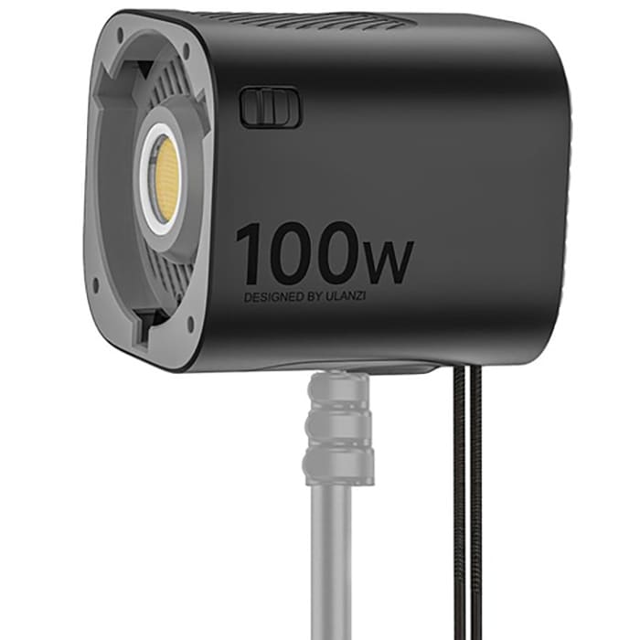 Lampe Vidéo LED COB 100W ULANZI - Bi-Color 2700K-6500K - CRI≥96 - Alimentation PD Type-C - Monture Bowens - 330g