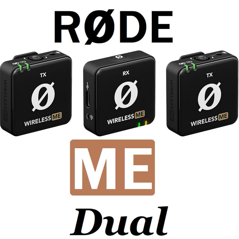 Microphone Rode Wireless Me Dual